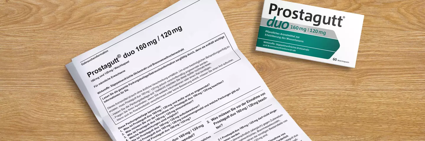Prostagutt Gebrauchsinformationen