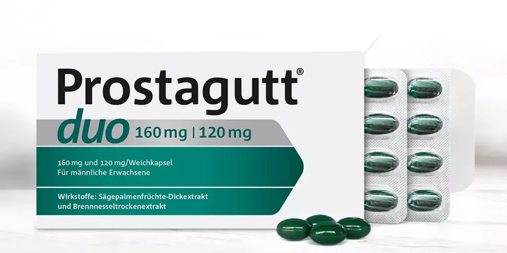 Packungsabbildung Prostagutt duo Weichkapseln