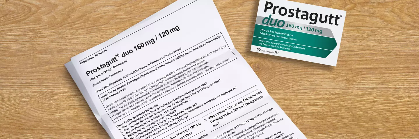 Prostagutt Gebrauchsinformationen