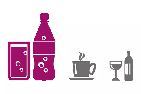 Icon: Trinken mit Köpfchen