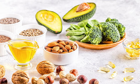 Gesunde Lebensmittel für eine ausgewogene Ernährung