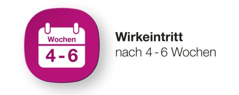 Wirkeintritt von Prostagutt® duo nach 4-6 Wochen