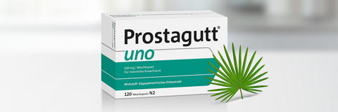 Packungsabbildung Prostagutt uno Weichkapseln